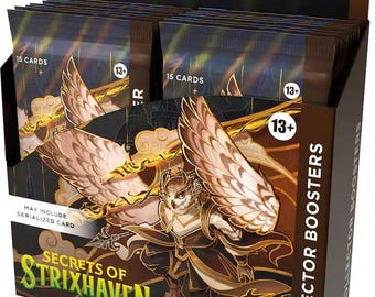Magic The Gathering Secrets of Strixhaven Collector Booster Box Factory Sealed