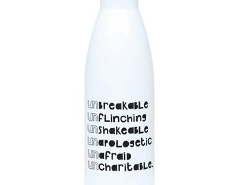 Be Uncharitable Water Bottle