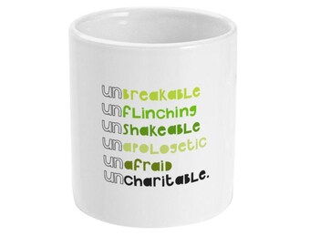 Be Uncharitable Mug (Emerald)