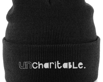 Uncharitable Beanie (various colours)