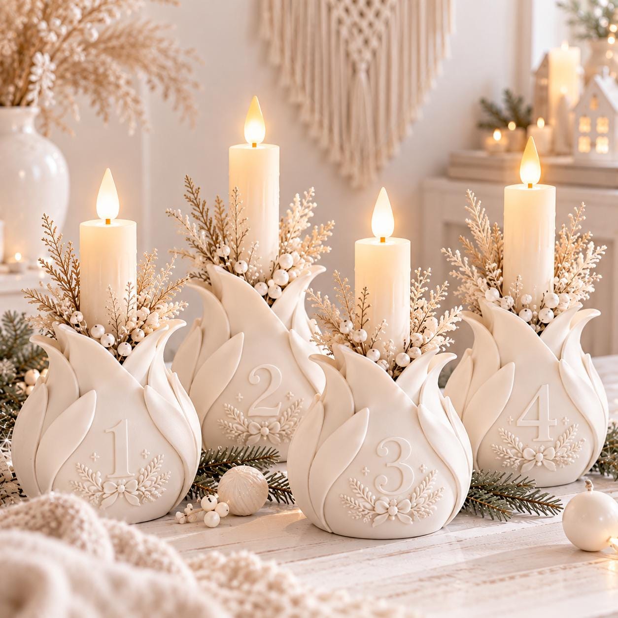 Adventskranz beleuchtung led