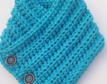 Handmade Crochet Cowl Gaiter Neck-Warmer Gift Under 30 Free Shipping Soft yarn Gift Under 50