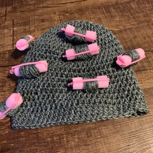 Handmade Crochet Old Lady Gray Wig Crochet Hat Free Shipping | Gift Under 35| 100 day of school