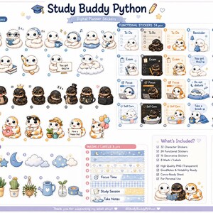 Pu&ograve; includere: Adesivi digitali per planner con simpatici personaggi dei cartoni animati in varie pose e attivit&agrave;. Include adesivi di personaggi, funzionali e decorativi, insieme a disegni di washi tape. Compatibile con GoodNotes, Notability e altre app.