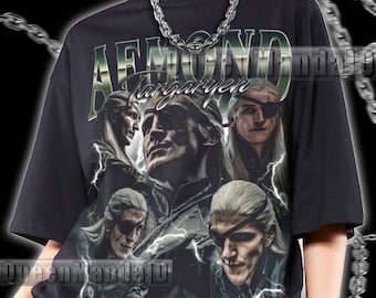 Aemond Targaryen Shirt 90s Retro Fan Tee, Unisex Movie T-Shirt, Bootleg Vintage Style KUS48