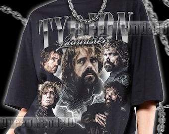 Tyrion Lannister 90s Retro Fan T-Shirt, Unisex Movie Bootleg Style Tee KUS43