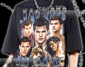 Jacob Black Shirt 90s Retro Fan Tee, Unisex Movie T-Shirt, Bootleg Vintage Style PK107