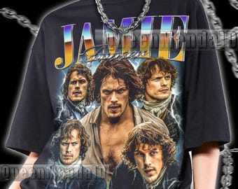 Jamie Fraser Retro 90s Bootleg Movie Fan Tee Unisex Shirt PK174