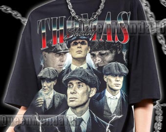 Thomas Shelby Shirt 90er Jahre Retro Fan Tee, Unisex Film T-Shirt, Vintage Style PK62