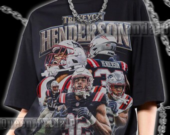 Koszulka TreVeyon Henderson Professional Sport Vintage 90s T-shirt, koszulka retro z prezentem dla fana KUS112