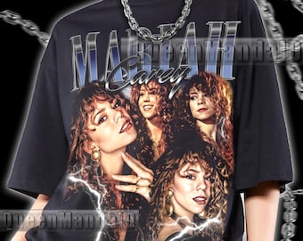 Mariah Carey 90s Style Retro Fan Tee Unisex Shirt Music Tshirt , Vintage Shirt PK26