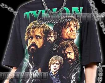 Tyrion Lannister 90s Retro Fan T-Shirt, Unisex Movie Bootleg Style Tee Q21
