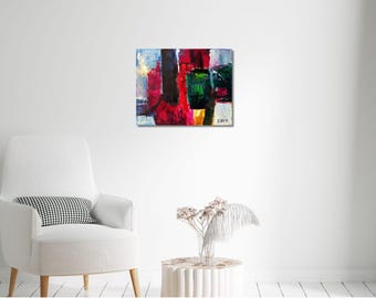 Megalopolis - Vibrant Urban Abstract Poster