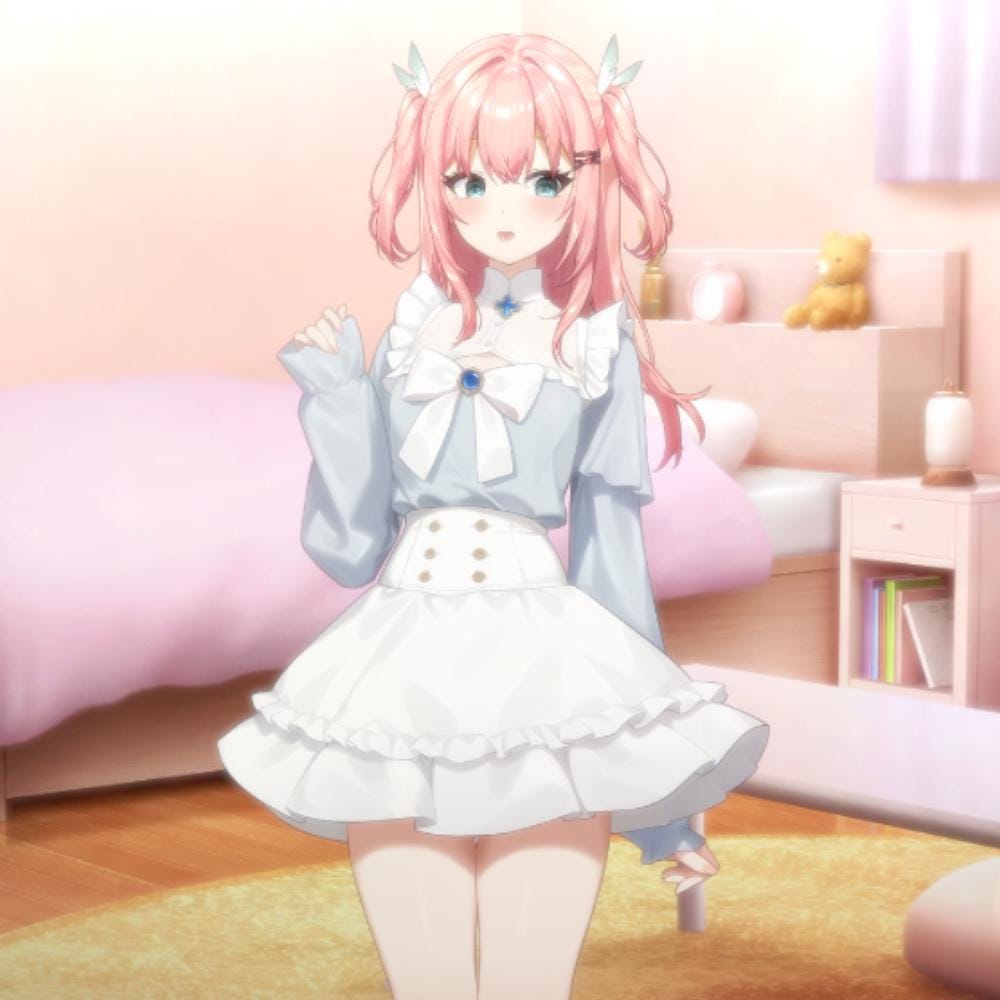 Elegant and Charming Outfit Vtuber Asset | Fully Rigged Live2d Assets ...