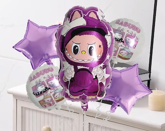 Bunny Kids Birthday Balloon Set of 5｜Kids Party Decor