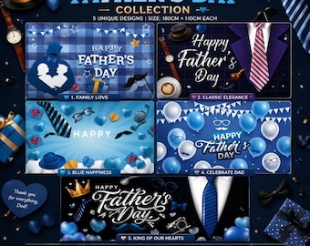 Sfondo per la Festa del Papà, striscione decorativo per feste, sfondo fotografico