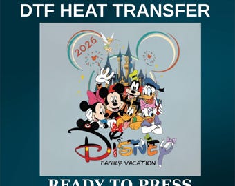 Custom Birthday DTF Transfer, Personalized Name Party Heat Press Design
