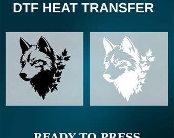 Custom DTF Heat Transfer Ready To Press Iron On Personalized Design Print