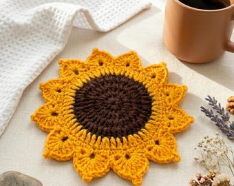PDF PDF | Einfache Blumenmotiv-Anleitung | Handgemachte Küche & Kaffee Tisch Dekor