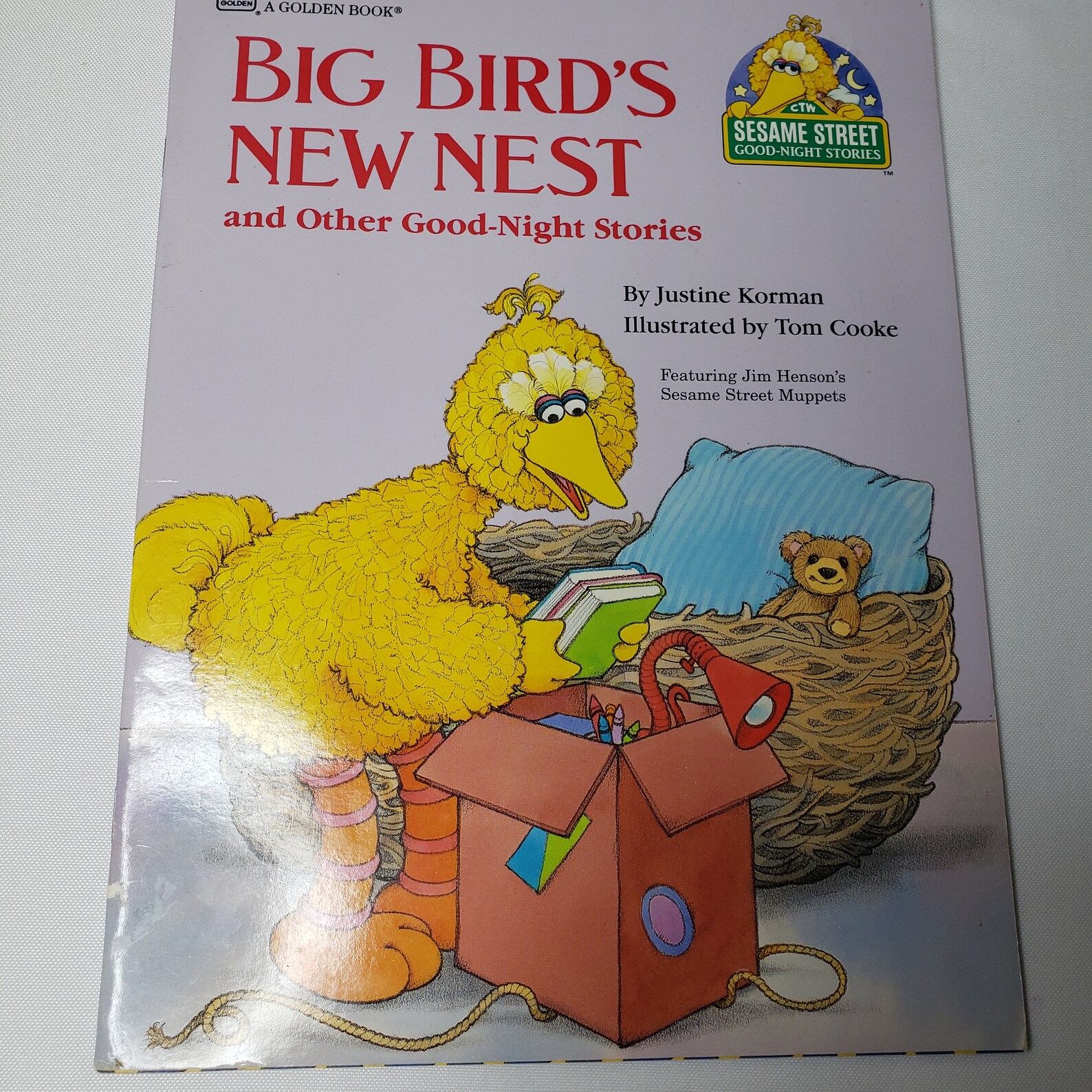 Vintage Sesame Street Big Bird's New Nest PB Childrens - Etsy New Zealand