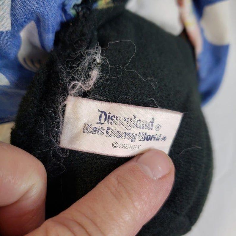 Vintage Disney Disneyland Mickey Mouse Floppy Plush Doll 15" Made in Korea image 5