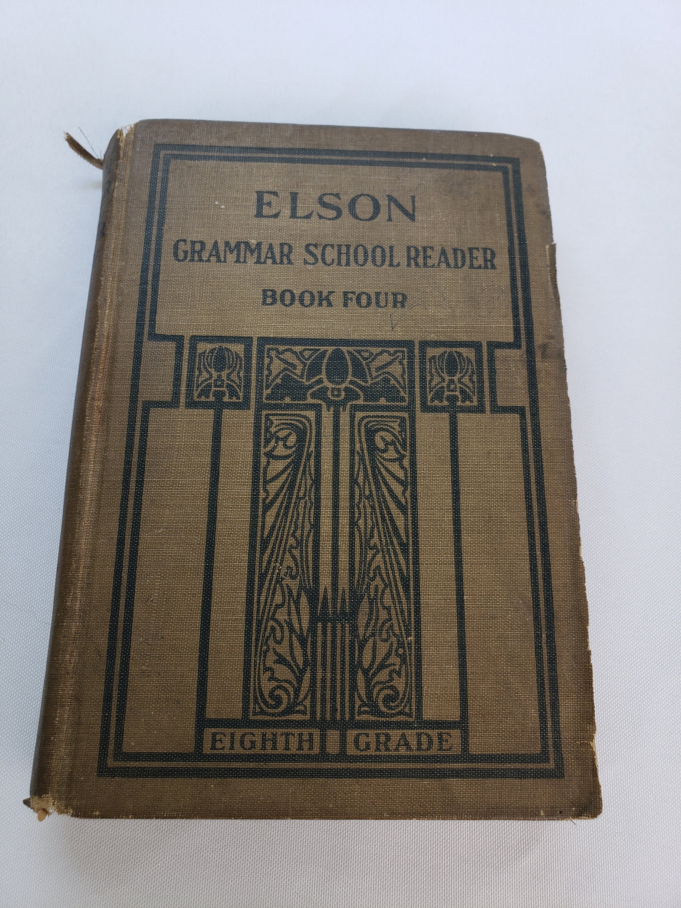 Antique 1909 Grammar Old School Book Elson Grammar School Etsy