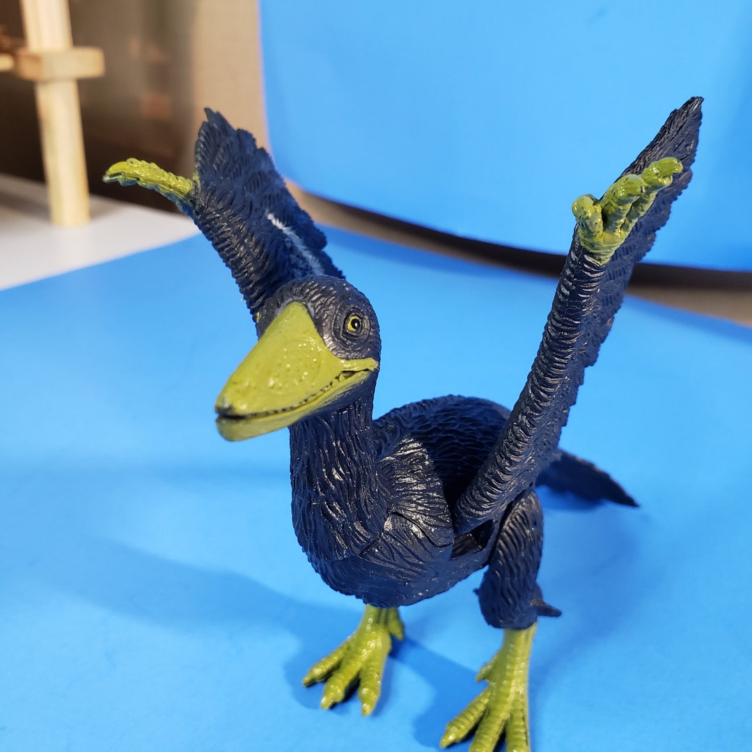 Archaeopteryx Prehistoric Urvogel Dinosaur Action Figure Etsy