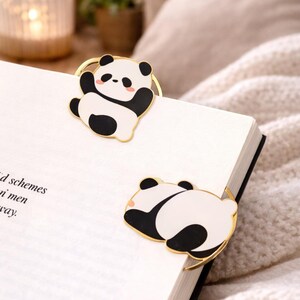 Metalen bladwijzer panda | Kawaiipanda