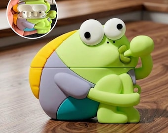 Ugly Fish Airpod Case, Silicone Protective Case, Airpod Pro 3 Case, For Airpod 1 2 3 4 Pro 2, Fish lover Gifts