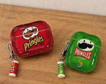 Potato Chip Airpod Case, Food Theme Earphone Case, Airpod Pro 3 Case, Airpod 1 2 3 4 Pro 2, Food Lover Gifts
