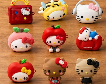 Kitty Cat Airpod Cases, Cartoon Protective Case, Airpod Pro 3 Case, For Airpod 1 2 3 4 Pro 2, Gift For her