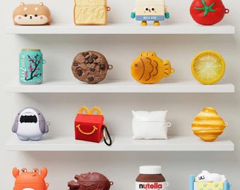 Snack Airpod Hülle, Airpod Pro 3 Hülle, Food Theme Schutzhülle, Airpod 4 Hülle, Für Airpod 1 2 3 Pro 2