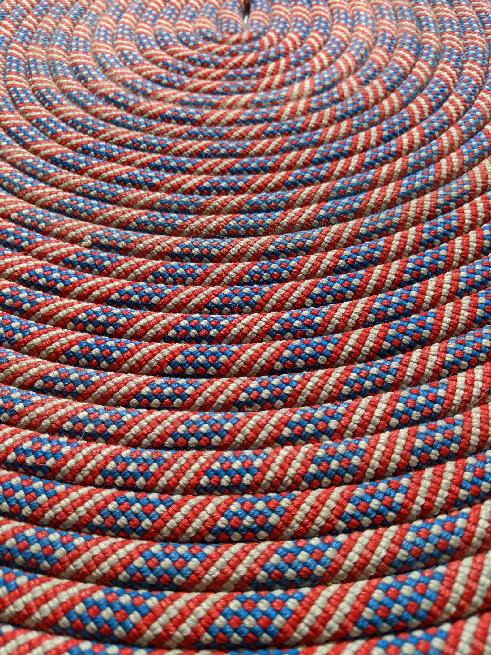 Climbing Rope Rug Red White & Blue American Flag Rope Etsy