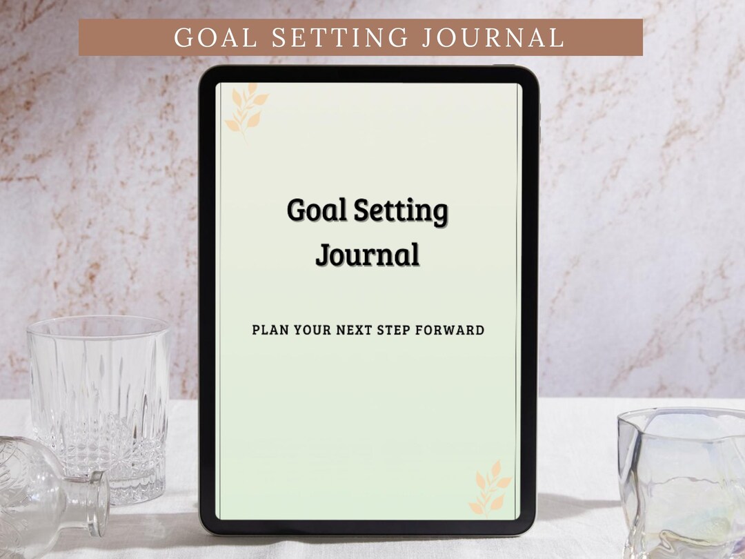 Goal Setting Journal Printable | Personal Growth Planner | Self ...