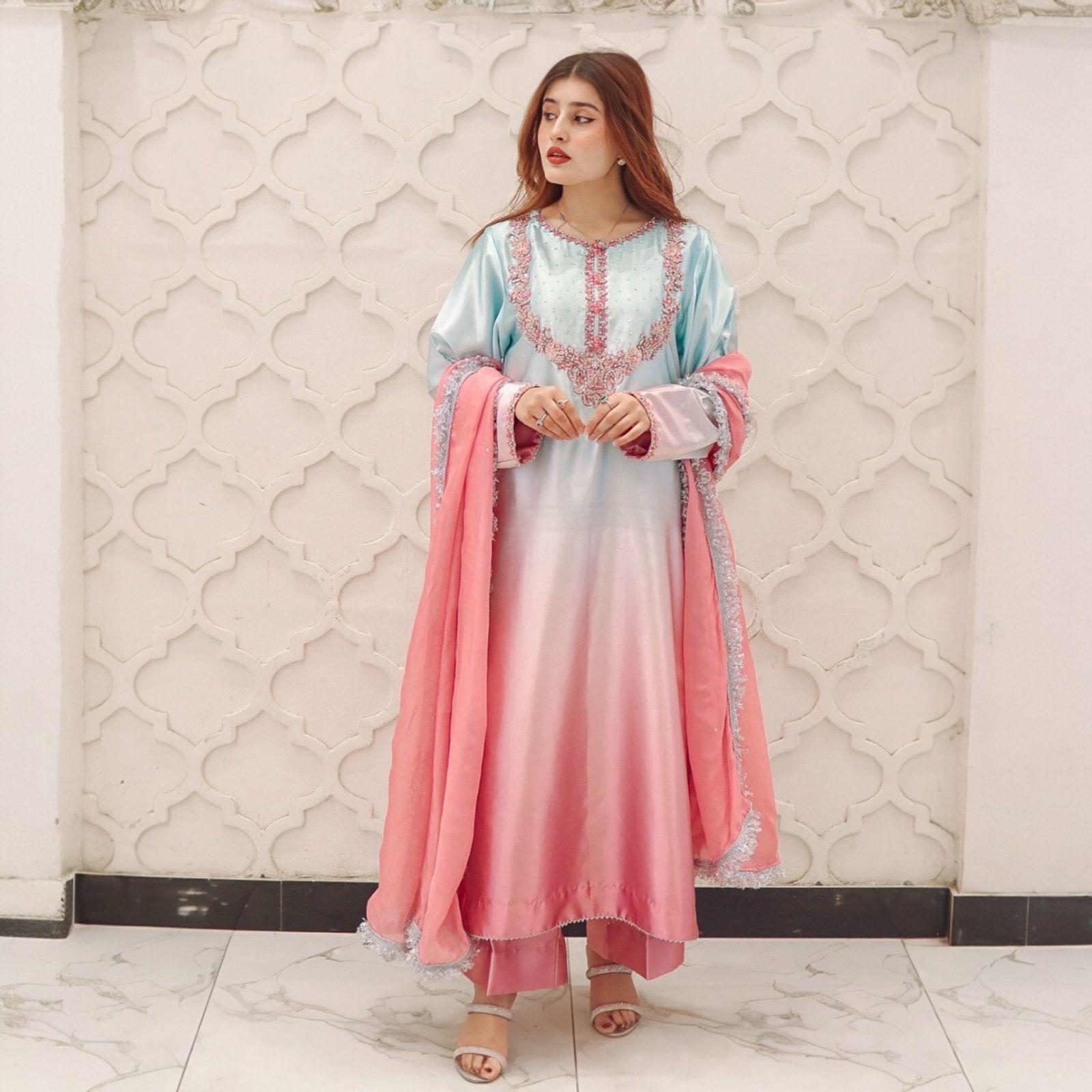 Silk Pakistani Dress - Etsy