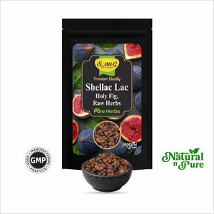 Shellac Lac Resin | Natural Lac Raw Material | Holy Fig Herbal Ingredient | Traditional Botanical Product
