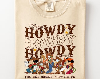 Vintage Micky und Freunde Shirt, Disney 2026 Grafik T-Shirt, Retro Disney Urlaub Tshirt, Comfort Farben Disneyworld T-Shirt, Disney Reise 2026