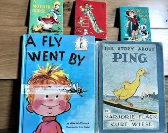 Vintage "FUN READ BOOKS" Lot of 5 Children's Book