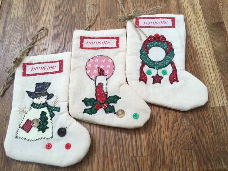 Vintage 70/'s SMALL GIFT BAGS Lot of 3 Great for Stocking Stuffers
