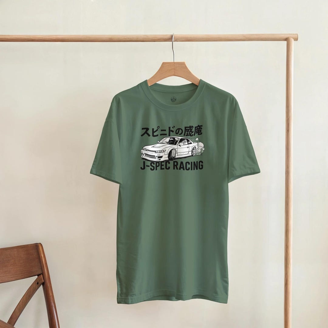 J Spec Racing JDM Car T-shirt J-spec Racing | Japanese Graphic Tee | Drift Car Shirt ...