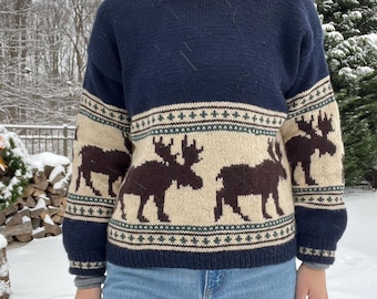 Pull orignal - MOTIF DE TRICOT