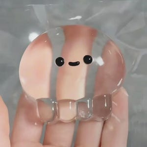 Taba Squishy Maneter Kawaii Stresslindrande Sensoriska Fidgetleksaker för Ångest och Avslappning Skrivbordstillbehör