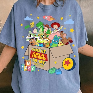 Toy Story sedan 1995 PNG, Retro Woody Buzz Rex Jessie (digital nedladdning) bild 1