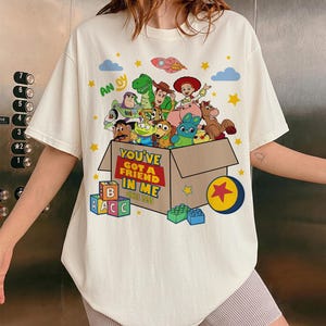 Toy Story sedan 1995 PNG, Retro Woody Buzz Rex Jessie (digital nedladdning) bild 3