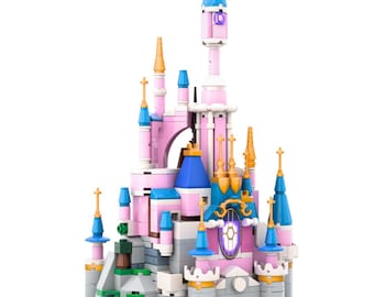 Kasteel Doornroosje Disneyland Parijs geïnspireerde digitale bouwinstructies