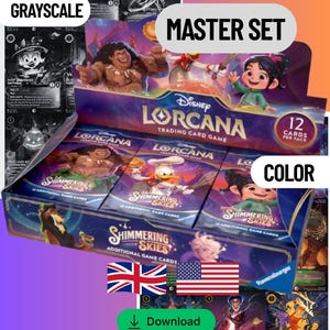 lorcana set 5 cards Disney TCG: Shimmering Skies Booster Box Add more glimmers to your crew with Shimmering Skies booster packs filled with 12 randomized cards New Set 5 Cards Revealed