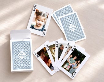 Custom Photo Playing Cards: Christmas Gift, Birthday Gift, Couples Gift