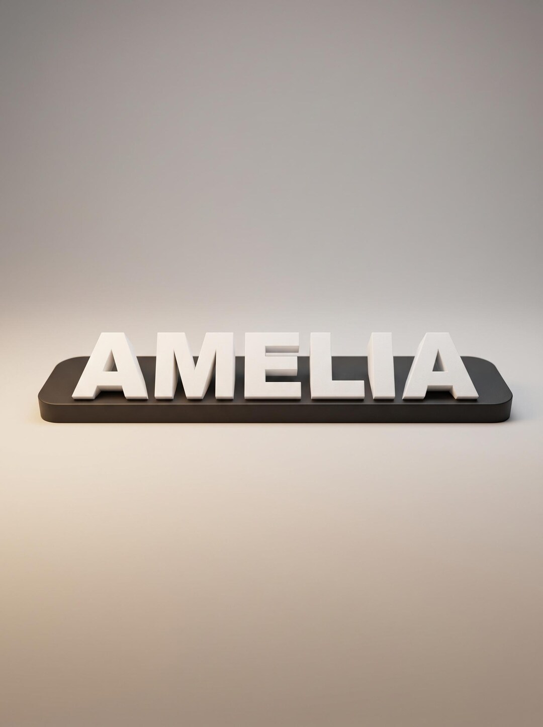 Stl Letters 3D Alphabet Letters STL File Standard Font A to Z 3D Print Files ...