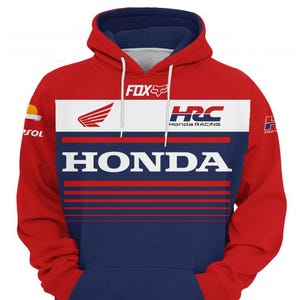 Honda Racing Hoodie: UNISEX MOTORHOODIE