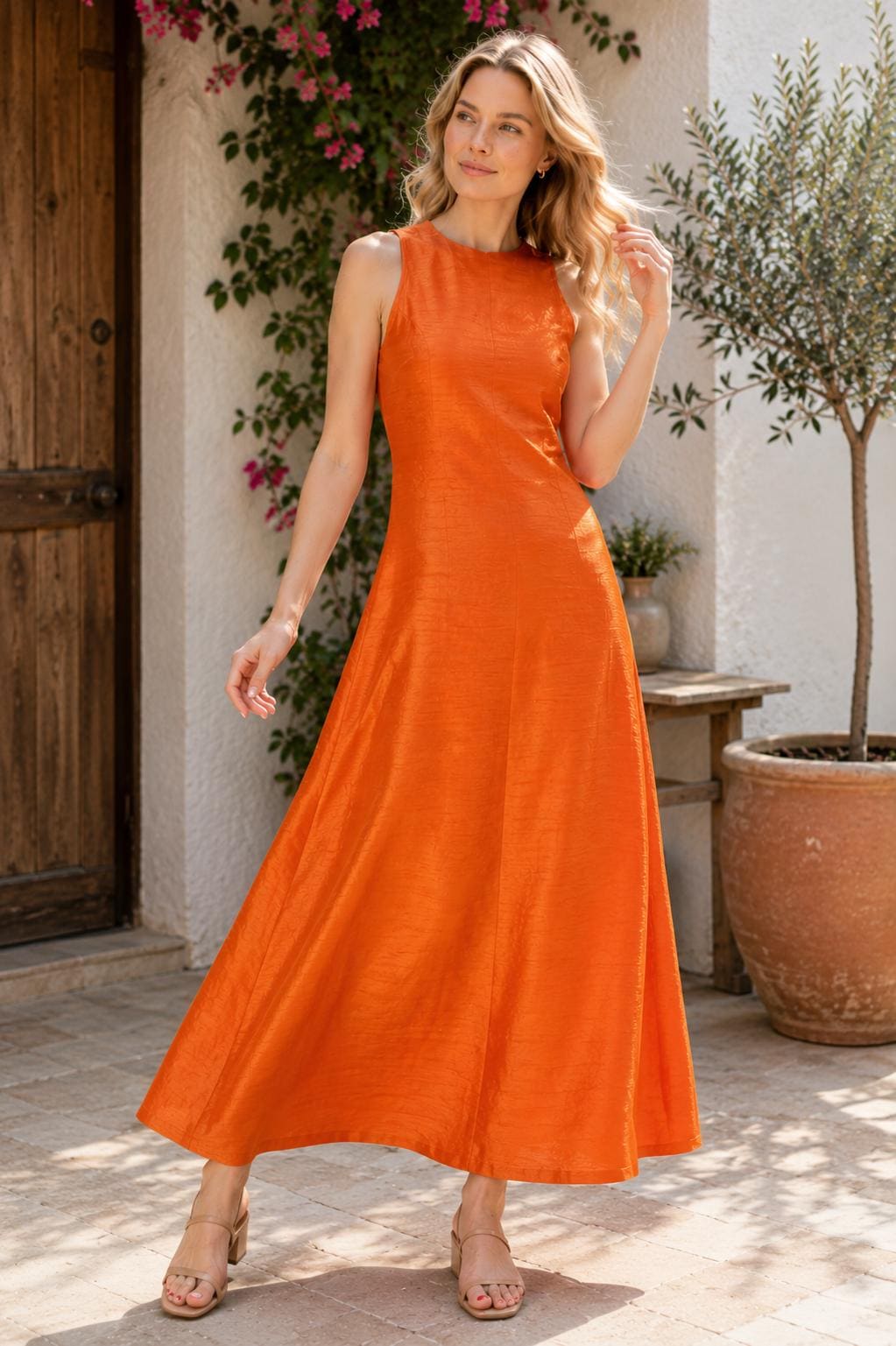 orange vintage bridesmaid dress Amazing Short Lace Bridesmaid Dress Linen V-Neck Discount Formal Dress  W/Flowing Layers(BM29035) – DaisyFormals-Bridesmaid and Formal Dresses in  59+ Colors main image 0